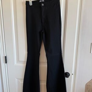 Elegant Black Flare Jeans for Women